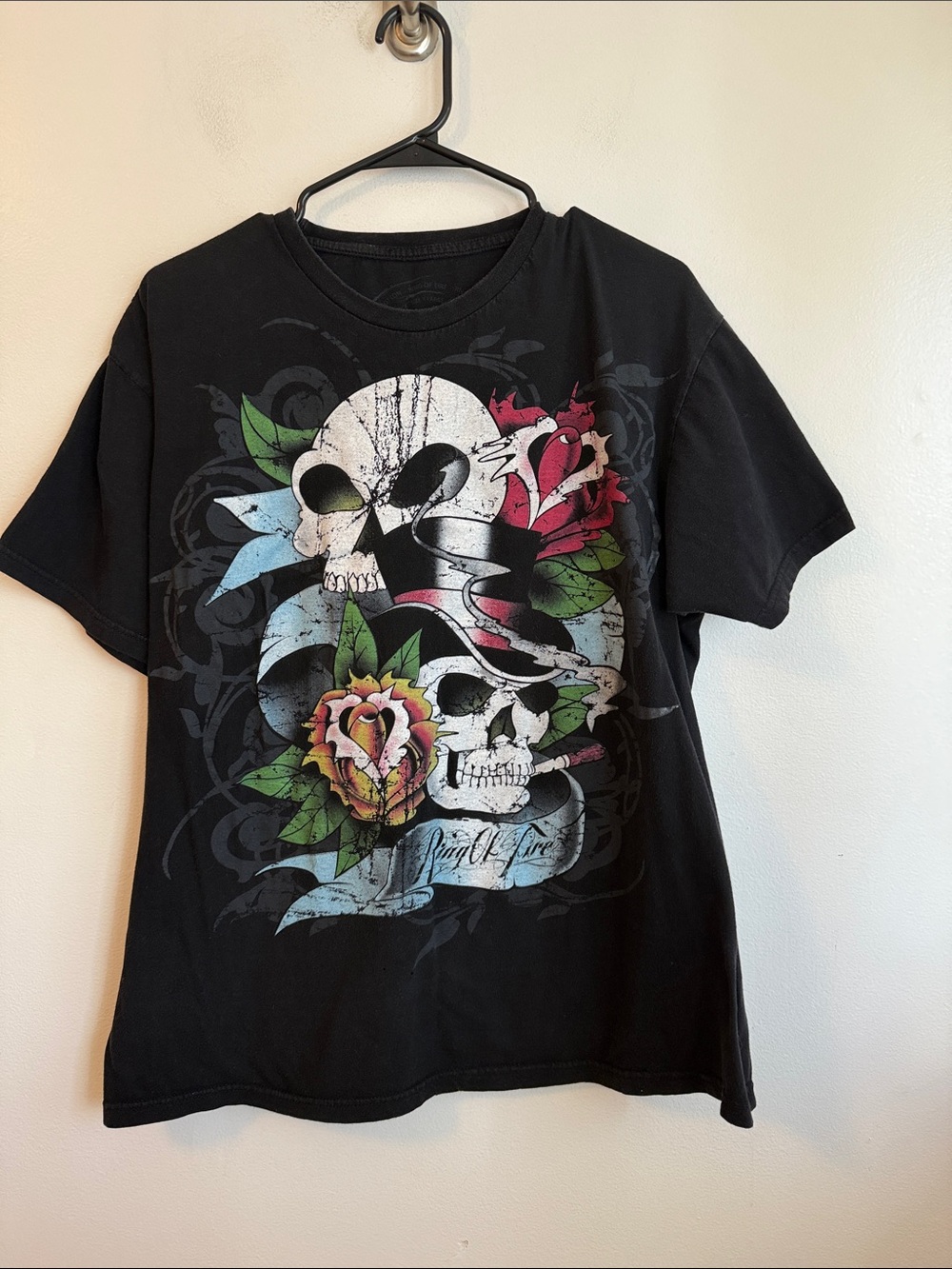 Ring of Fire Mens T-shirt Size XL Preowned